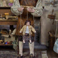 Load image into Gallery viewer, Storybook Village Boy Marionette Puppet by Loretta Kasza
