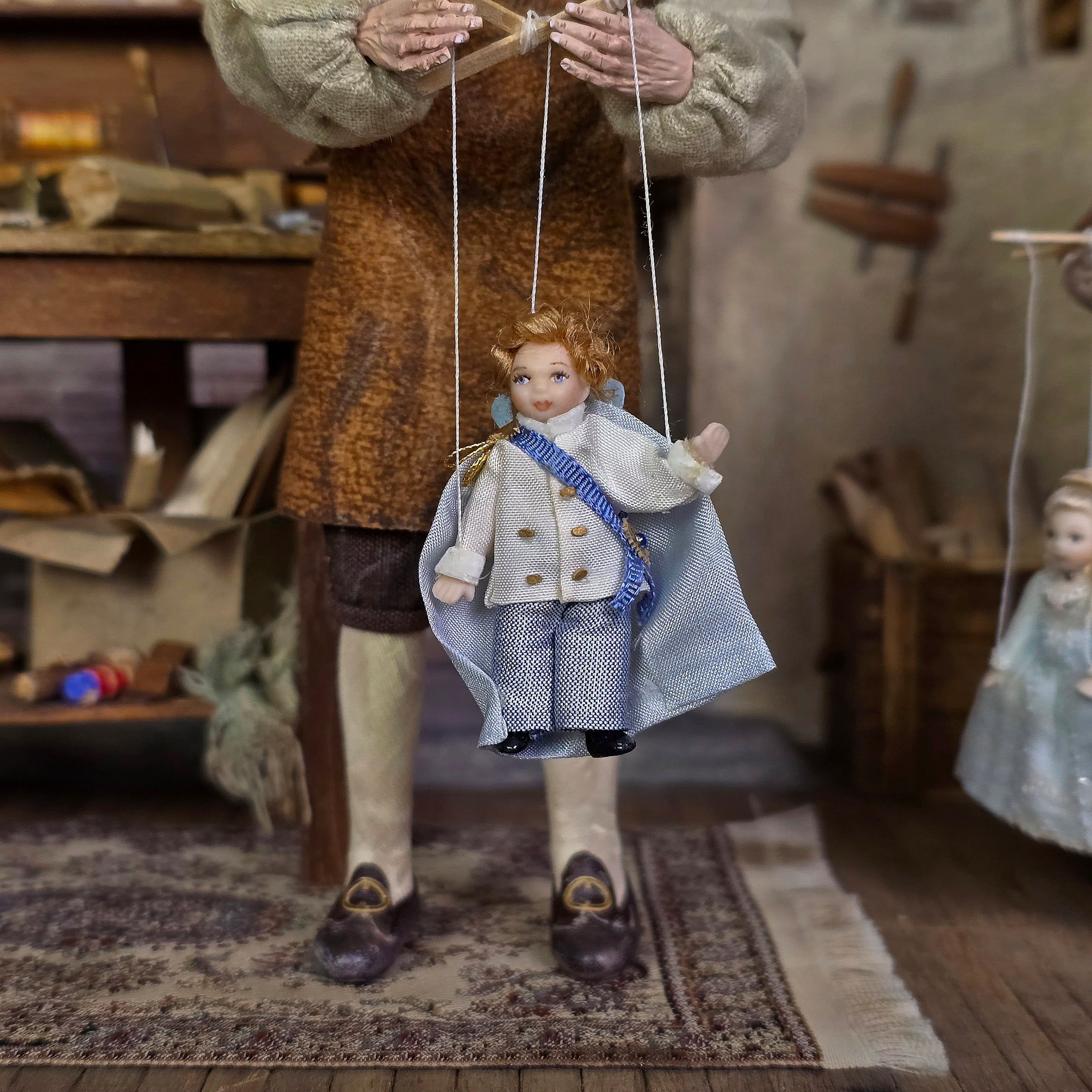 Fairy Tale Prince Marionette Puppet by Loretta Kasza