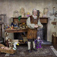 Load image into Gallery viewer, Storybook Wise Old Wizard Marionette Puppet Doll by Loretta Kasza

