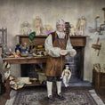 Load image into Gallery viewer, Storybook Cleopatra Egyptian Princess Marionette Puppet by Loretta Kasza
