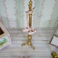 Load image into Gallery viewer, The Doll's Cobbler Pink Ballet Pointe Shoes for Hanging Display

