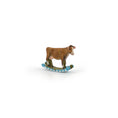 Load image into Gallery viewer, Barbara Cooper Painted Metal Primitive Rocking Cow Toy for Nursery
