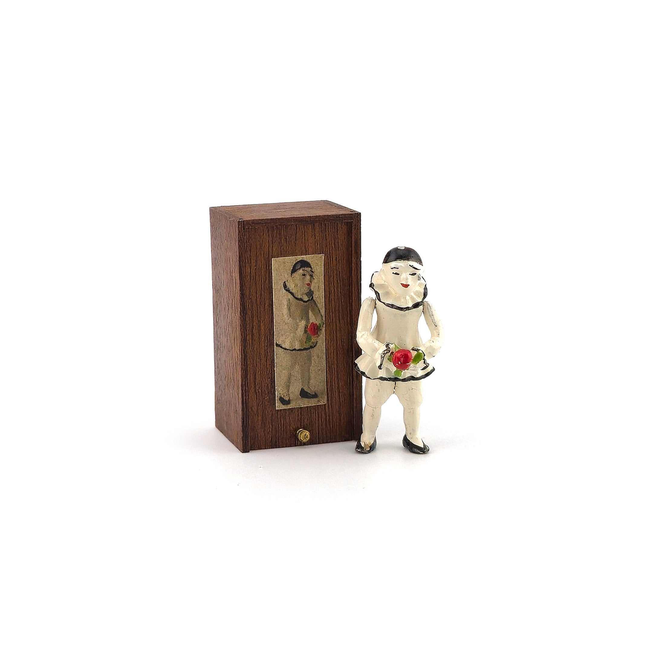 Warwick Miniatures Pewter Toy Pierrot in Custom Display Box