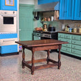 Load image into Gallery viewer, Hand Carved Artist Signed 17th Century Style Tavern or Farmhouse Table
