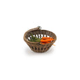 Load image into Gallery viewer, Zara Thompson-Ribeaud Garden Trug Woven Basket Filled with Carrots from the Garden
