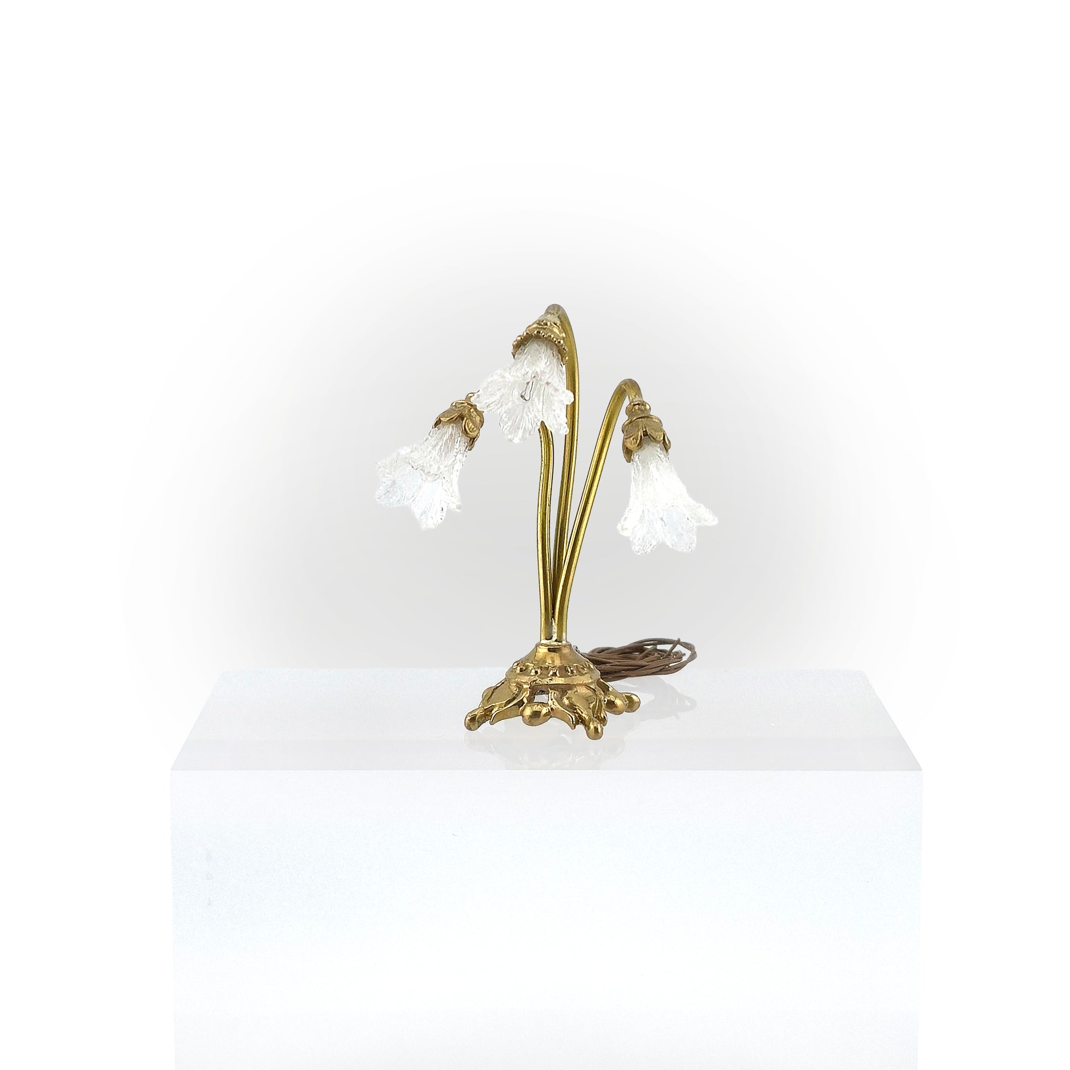 Art Nouveau Pond Lily Louis Comfort Tiffany Table Lamp 1:12