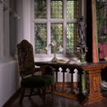 Load image into Gallery viewer, Art Nouveau Pond Lily Louis Comfort Tiffany Table Lamp 1:12
