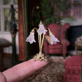 Load image into Gallery viewer, Art Nouveau Pond Lily Louis Comfort Tiffany Table Lamp 1:12

