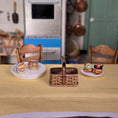 Load image into Gallery viewer, Al Chandronnait Handcrafted Double Lidded Picnic Basket

