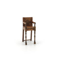 Load image into Gallery viewer, Spanish Artisan Jacobean Wainscot 17th Century Style High Chair
