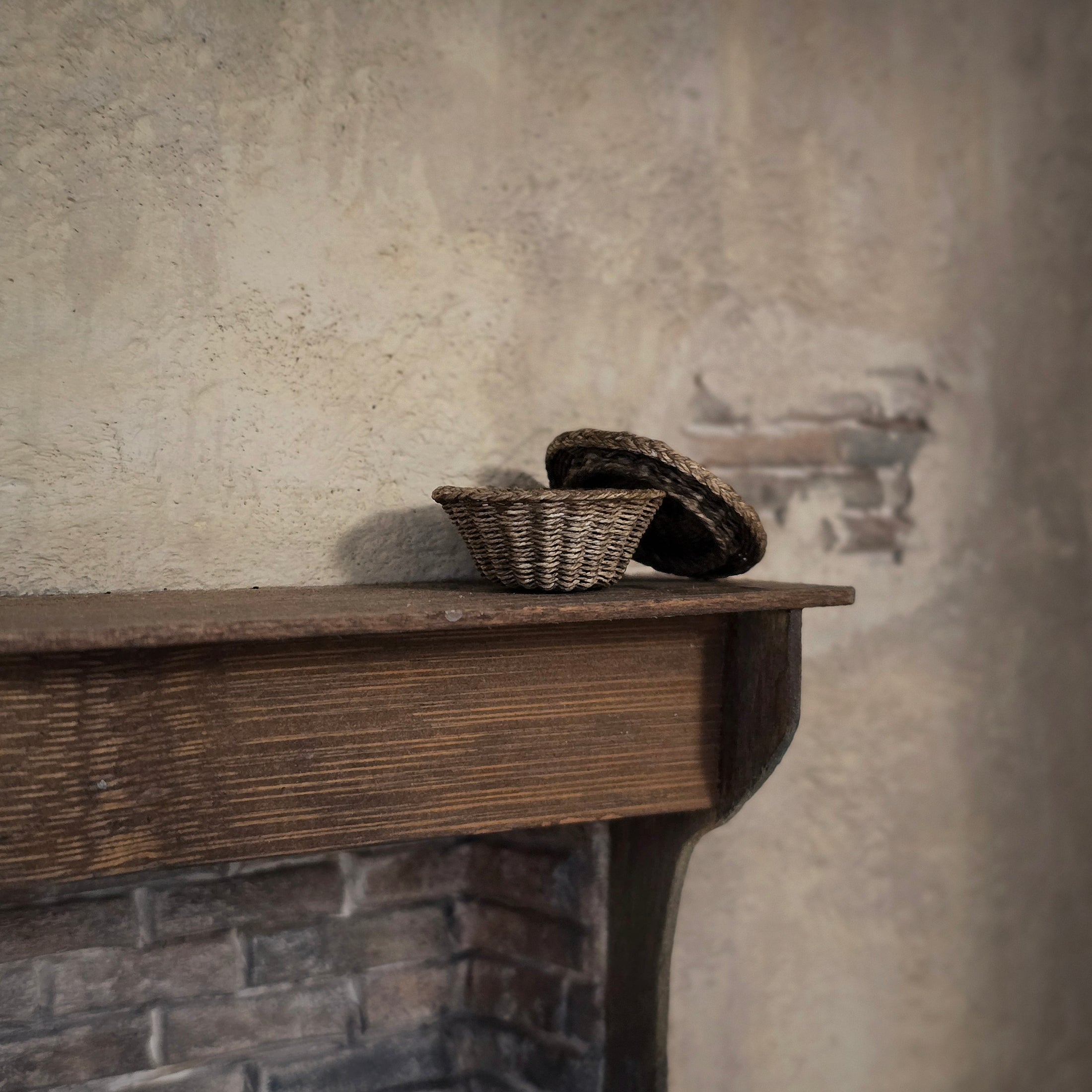Zara Thompson-Ribeaud Round Handwoven French Lidded Utility Basket