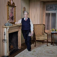 Load image into Gallery viewer, Kind Scholarly Gentleman Dollhouse Doll Professor, Dad, Grandpa IGMA Julie Campbell 1:12
