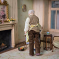 Load image into Gallery viewer, Thoughtful Grandfather Figure with Apron by Jain Squires of The Giddy Kipper UK
