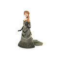 Load image into Gallery viewer, Dollhouse Doll Lady in Dark Gray Silk Evening Gown by Debbie Dixon-Paver
