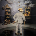 Load image into Gallery viewer, Friendly Victorian Southern Gentleman with Cane Porcelain Dollhouse Doll
