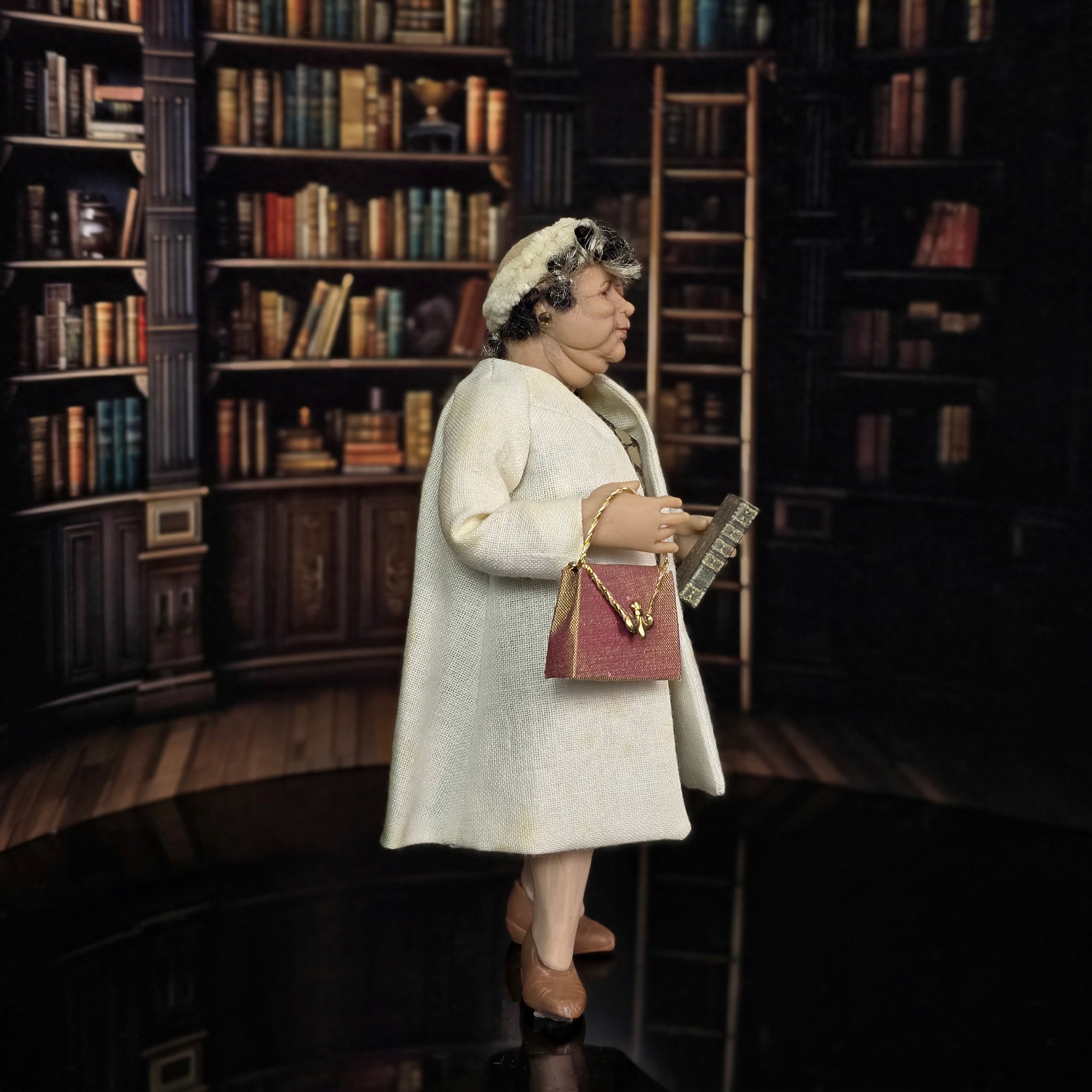 David Carrington Stern Heavy Set Mature Lady Doll Ready to Shop