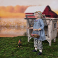 Load image into Gallery viewer, Jain Squires The Giddy Kipper UK Kind Gardening Farmhouse Grandmother Dollhouse Lady Doll

