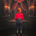 Load image into Gallery viewer, Julie Campbell Mature Redhead Lady Dollhouse Doll in Red & Black Ensemble, Poseable
