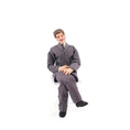 Load image into Gallery viewer, Handsome Fashionable Gentleman Man Dollhouse Doll in Gray Suit, Poseable
