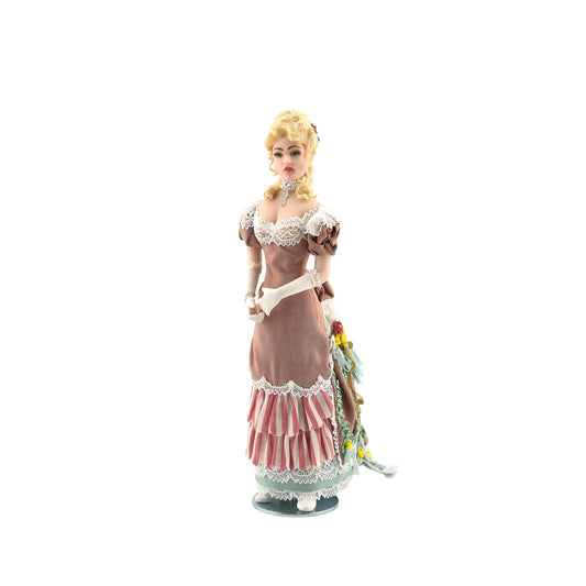 Dana Burton Blonde Belle Epoque Porcelain Dollhouse Doll