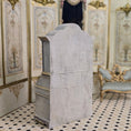 Load image into Gallery viewer, Aurearte Swedish Gustavian Clock Secretary Cabinet Dollhouse Miniature
