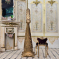 Load image into Gallery viewer, Vintage Bespaq Gold Concert Harp & Velvet Upholstered Chair Set 1:12
