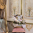 Load image into Gallery viewer, Marie-Pierre Gratias MP Creations French Teddy Bear Baby Shower Gift Basket Vingette
