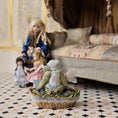 Load image into Gallery viewer, Marie-Pierre Gratias MP Creations French Teddy Bear Baby Shower Gift Basket Vingette

