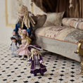 Load image into Gallery viewer, Diane Yunnie Porcelain Companion Doll for Child, Purple Edwardian Girl
