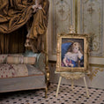 Load image into Gallery viewer, Ellen Tomy Oil Framed Painting After Zuber-Buhler Young Girl Holding Doll
