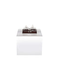 Load image into Gallery viewer, David Krupick Hand Blown Glass Decanter Set with Carved Tray 1:12 Scale
