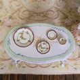 Load image into Gallery viewer, Teresa Welch 2000 One-of-a-Kind 4-Piece Rose Garland Place Setting RARE
