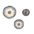 Load image into Gallery viewer, Teresa Welch 2014 Blue & Pink Rose 4-Piece Porcelain Place Setting

