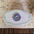 Load image into Gallery viewer, Teresa Welch 2014 Blue & Pink Rose 4-Piece Porcelain Place Setting
