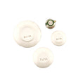 Load image into Gallery viewer, Teresa Welch 2014 Green & Pink Rose 4-Piece Place Setting
