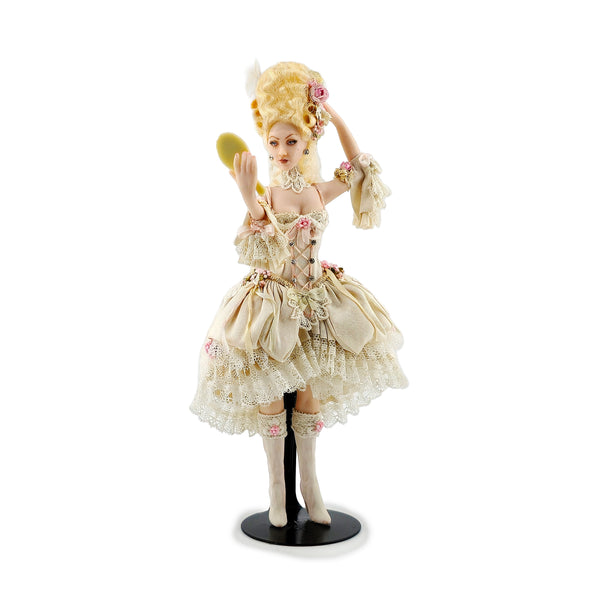 Dana Burton Porcelain Dollhouse Doll Rococo Lady "I Feel Pretty" 1:12 Scale
