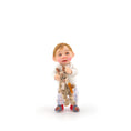 Load image into Gallery viewer, Catherine Muniere Cute Toddler Aged Boy with His Toy Bunny Rabbit

