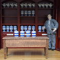 Load image into Gallery viewer, Mini Mundus Blue & White Porcelain Apothecary Jars Set of 4 Style C Group 2
