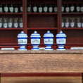 Load image into Gallery viewer, Mini Mundus Blue & White Porcelain Apothecary Jars Set of 4 Style D Group 2
