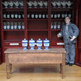 Load image into Gallery viewer, Mini Mundus Blue & White Porcelain Apothecary Jars Set of 4 Style D Group 3
