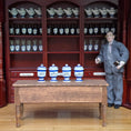 Load image into Gallery viewer, Mini Mundus Blue & White Porcelain Apothecary Jars Set of 4 Style D Group 5
