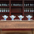 Load image into Gallery viewer, Mini Mundus Set of 4 Porcelain Apothecary Syrup Jars Style E Group 1
