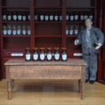 Load image into Gallery viewer, Mini Mundus Set of 6 Amber Glass Apothecary Bottles Style F Group 1
