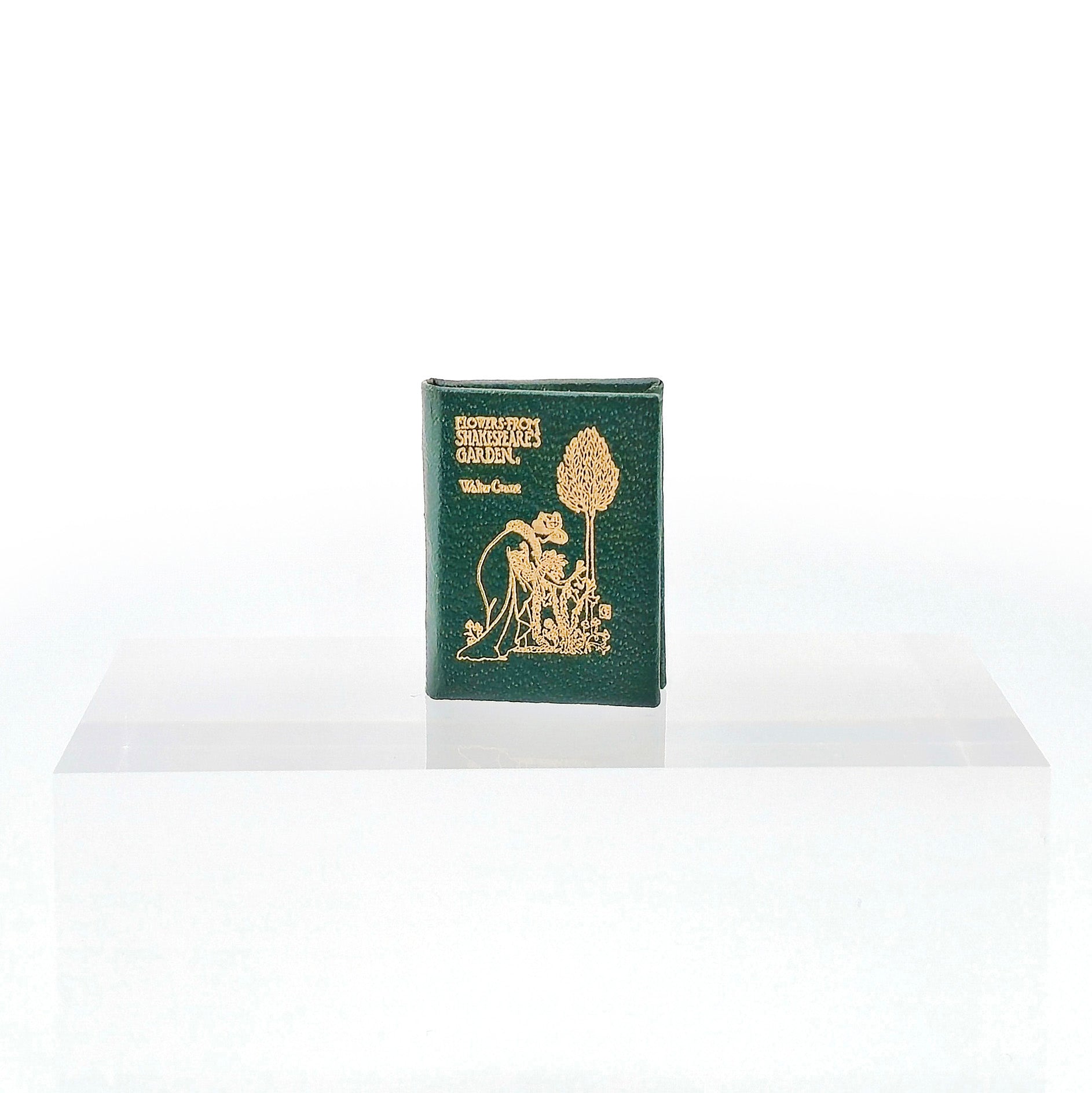 Barbara Raheb “Flowers From Shakespeare’s Garden” Miniature Readable Micro Book