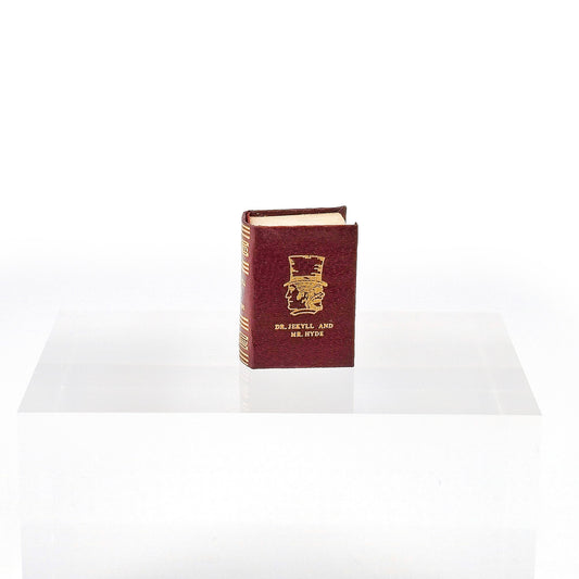 Barbara Raheb “Dr. Jekyll and Mr. Hyde” Miniature Readable Micro Book 1979