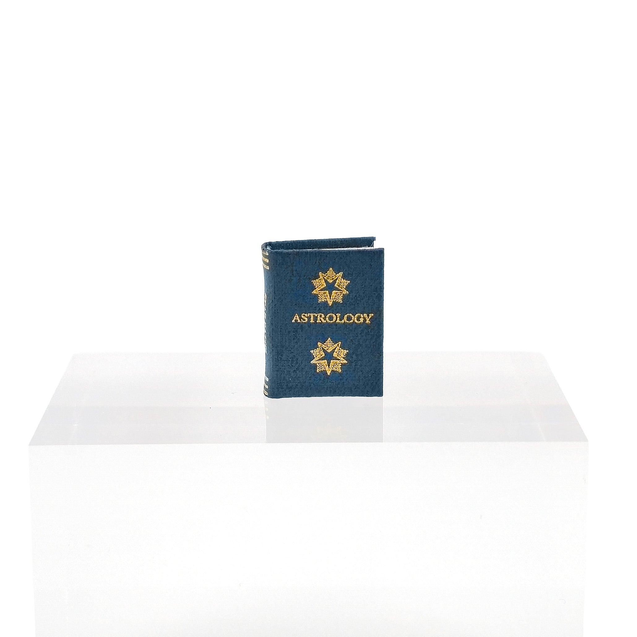Barbara Raheb "Astrology" (Star Paths) Early Edition Micro Miniature Book 1979