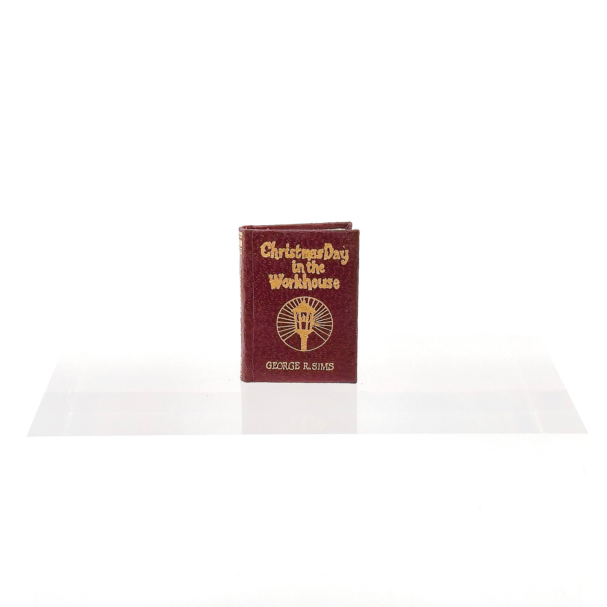 Barbara Raheb "Christmas Day in the Workhouse" Readable Micro Miniature Book
