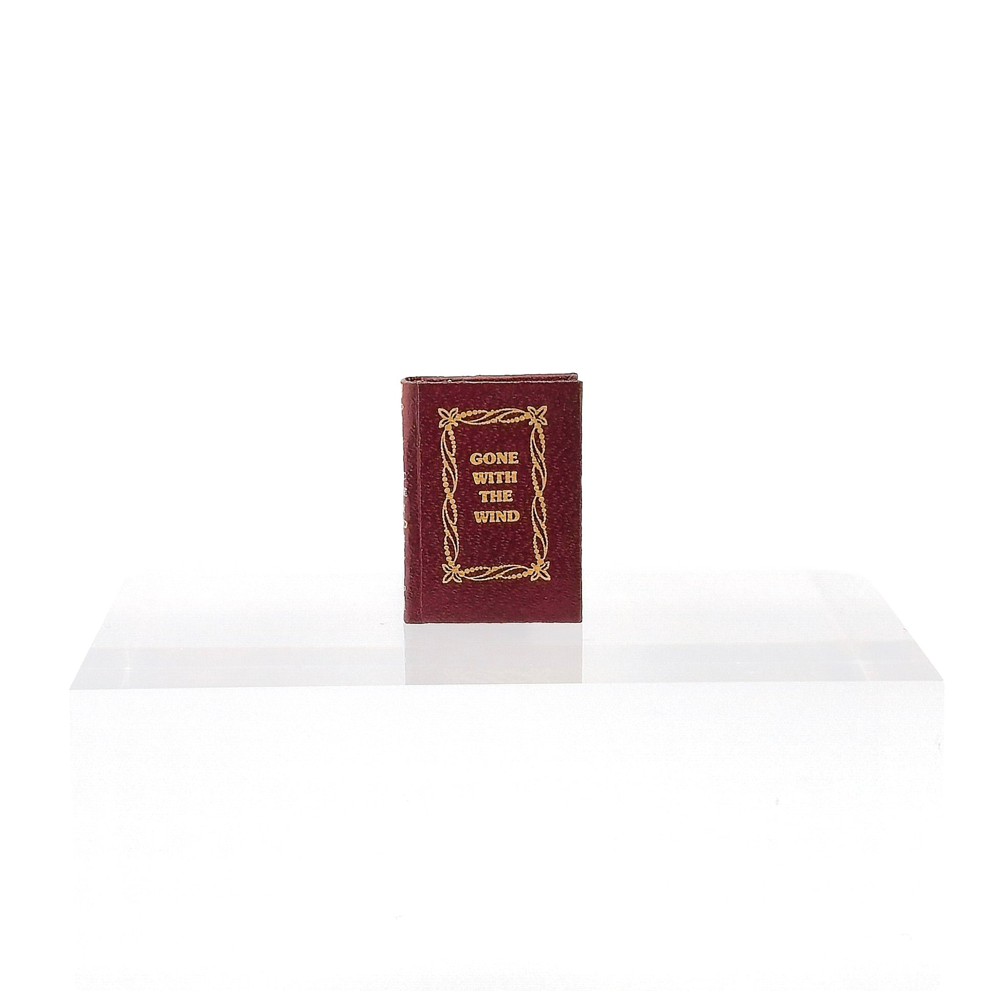 Barbara Raheb "Gone with the Wind" Readable Micro Miniature Book 1984