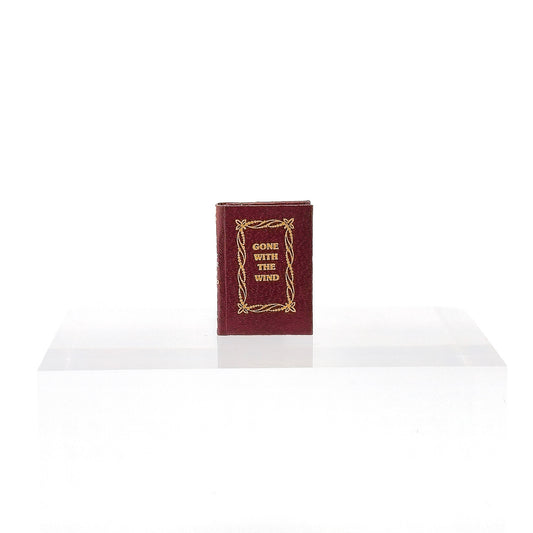 Barbara Raheb "Gone with the Wind" Readable Micro Miniature Book 1984