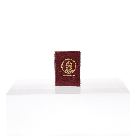 Barbara Raheb "Robert Burns" 1980 Limited Edition Micro Miniature Book